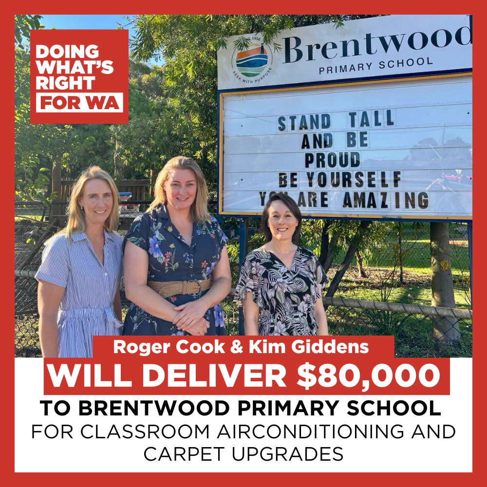 $80,000 for Brentwood Primary School Main Image