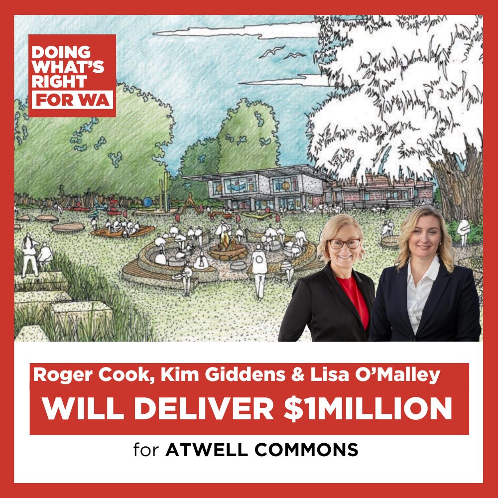 MAJOR COMMITMENT - $1 MILLION FOR ATWELL COMMONS TRANSFORMATION  Main Image